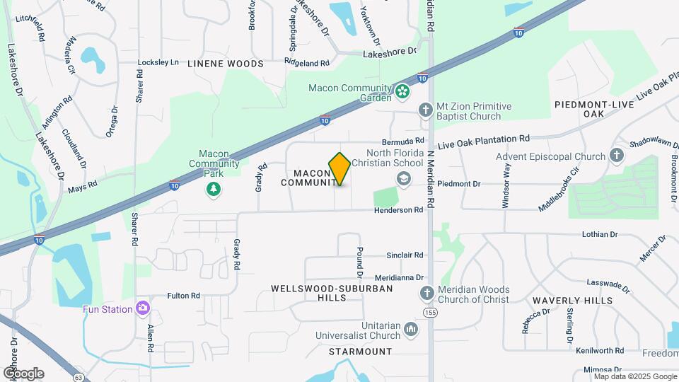 3025 Creekwood Ln Map and Location Details