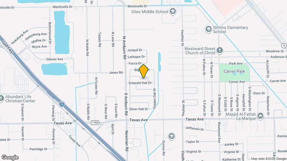 7906 Emerald Oak Dr Map and Location Details