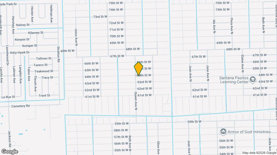 3217 64th St W Map and Location Details