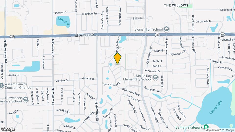 2233 Greenview Cir Map and Location Details