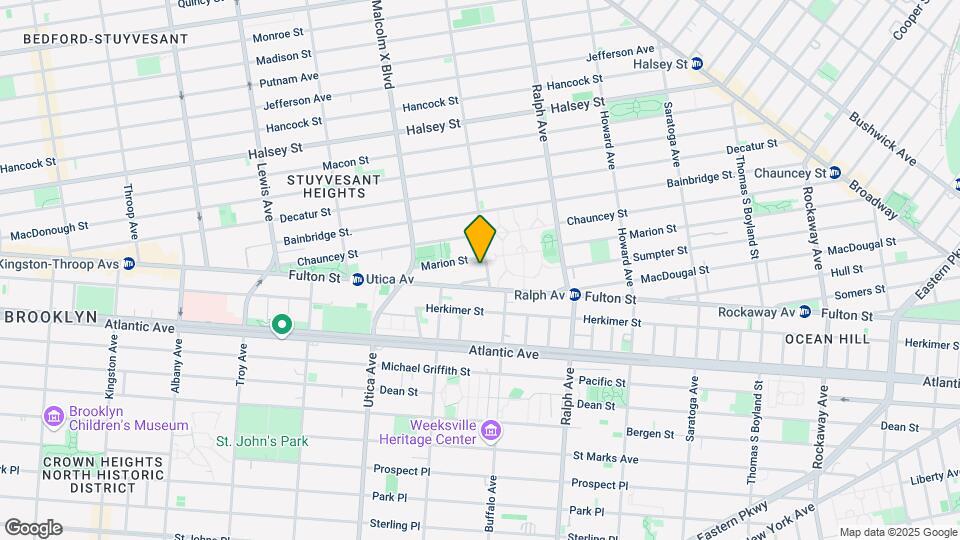 316 Patchen Ave Map and Location Details