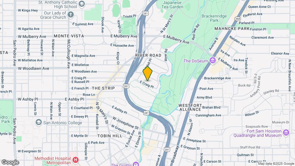 535 E Craig Pl-Unit -CASIT Map and Location Details