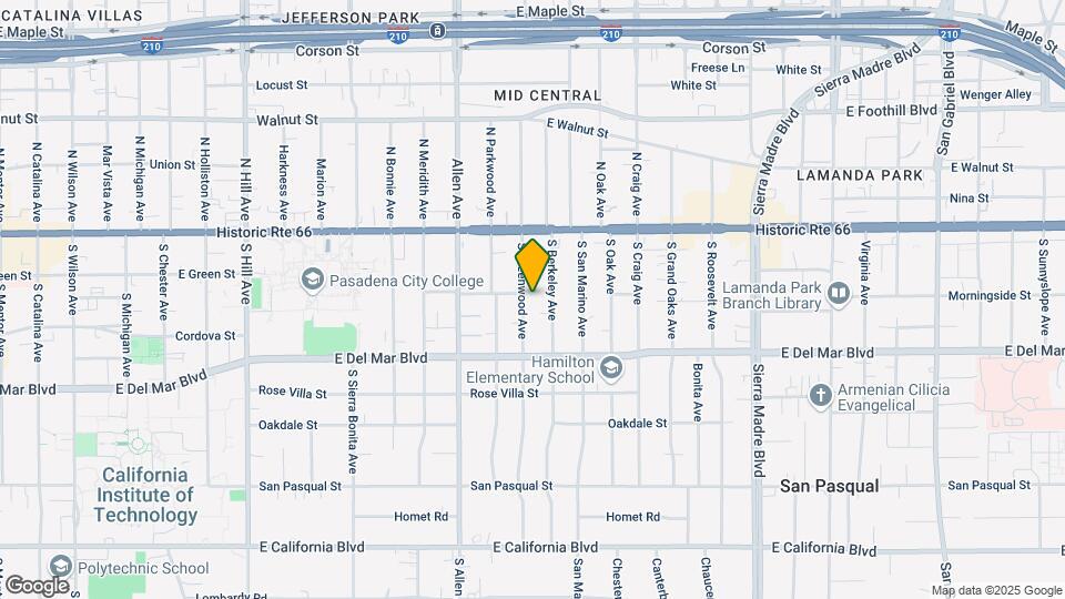 120 S Greenwood Ave Map and Location Details