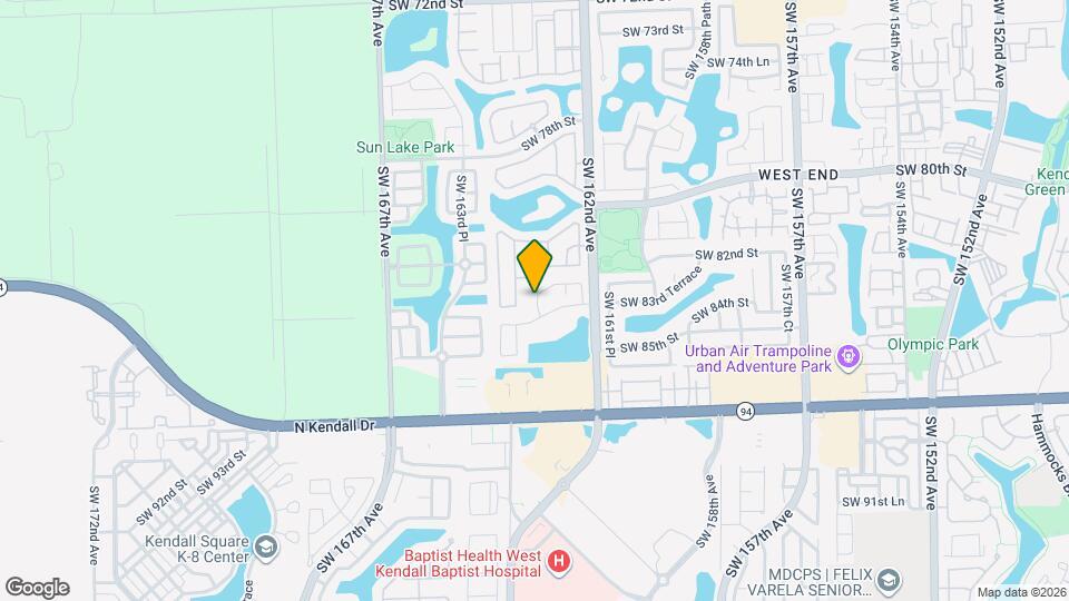8328 SW 163rd Ave Map and Location Details