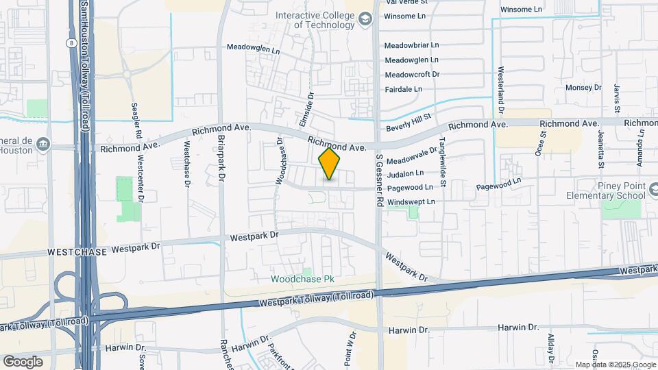9800 Pagewood Ln Map and Location Details