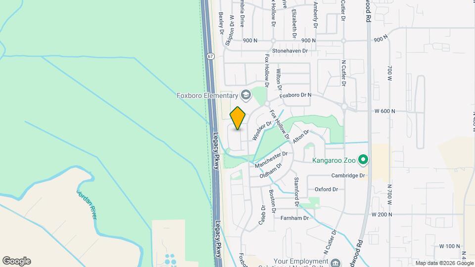 452 N Kent Ln Map and Location Details