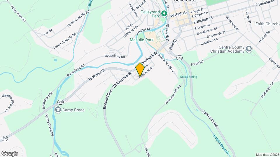 626-628 Valentine St Map and Location Details