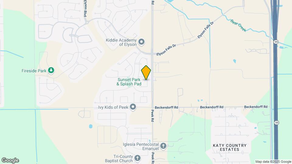 6223 Milbridge Creek Ln Map and Location Details