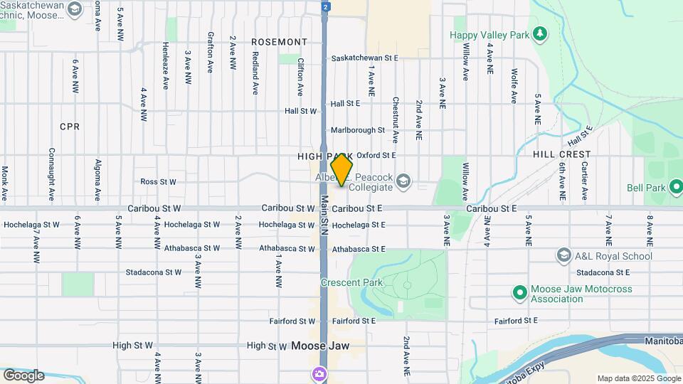 834 Alder Ave Map and Location Details