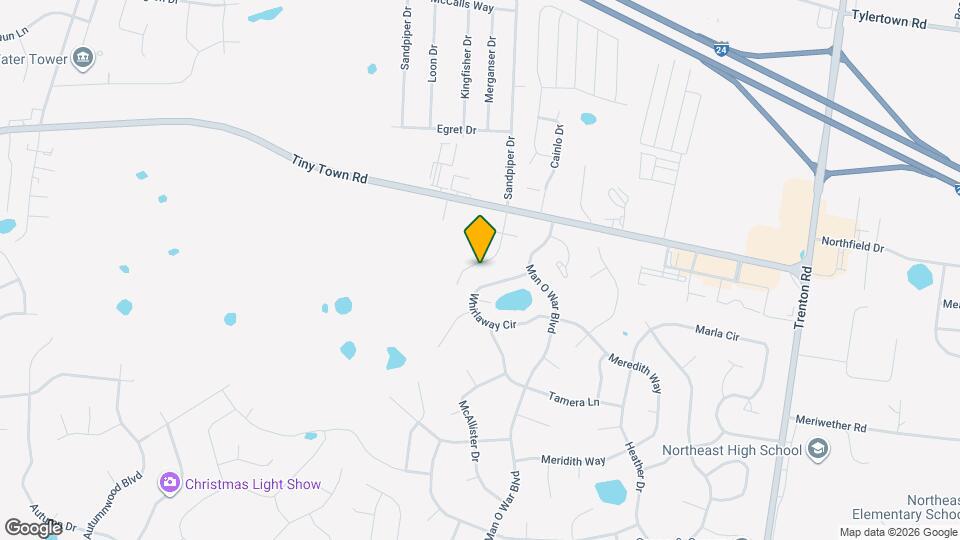 3839 Jockey Dr Map and Location Details