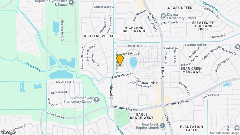 20919 Hall Colony Ct Map and Location Details