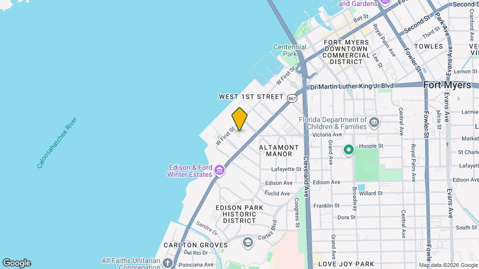 2250 McGregor Blvd, Unit 2209 Map and Location Details