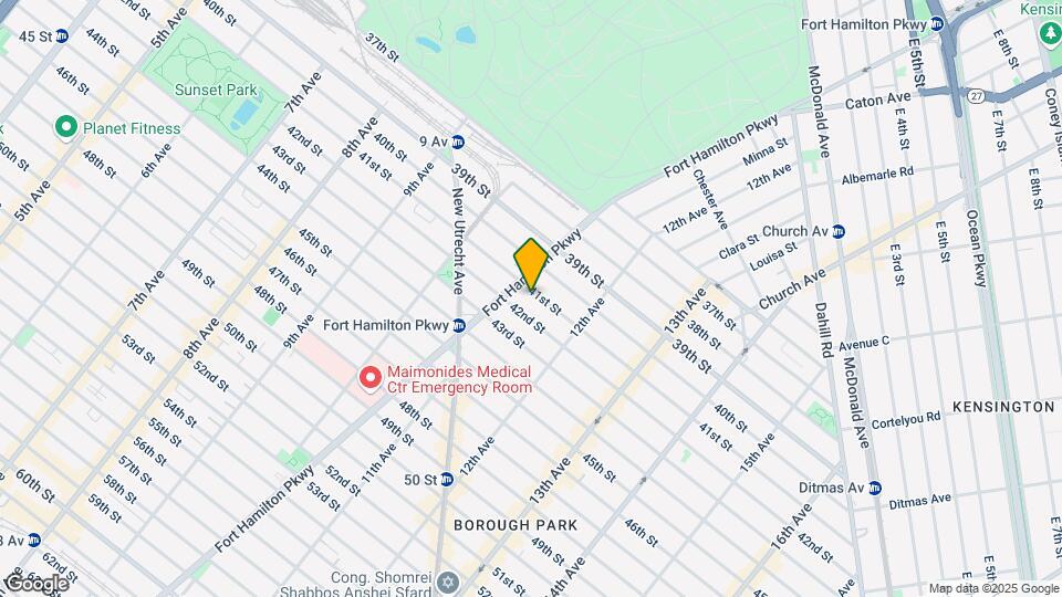 1118 41st St Map and Location Details