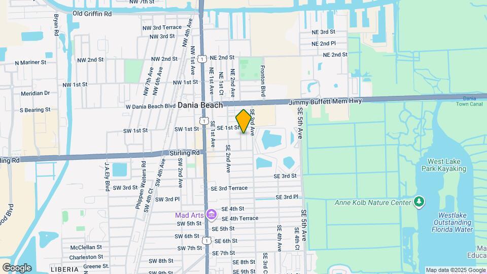 119 SE 2nd Ct, Unit A1 Mapa y Detalles de la Ubicación