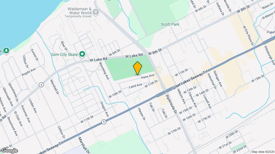 2980 Haas Ave Map and Location Details