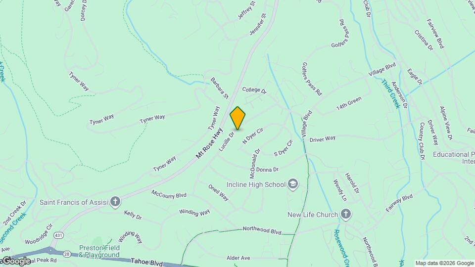 568 Lucille Dr Map and Location Details