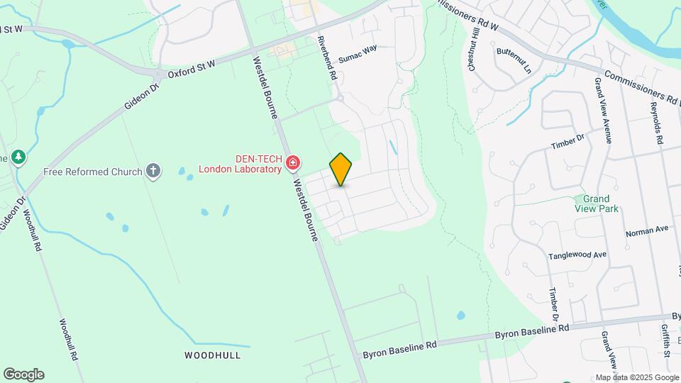 947 Upperpoint Ave Map and Location Details