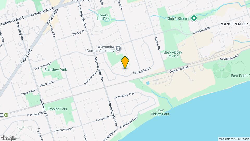 10 Shoreview Dr Map and Location Details