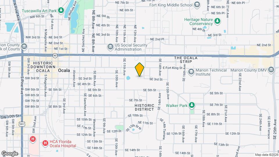 1222 SE 3rd St Map and Location Details