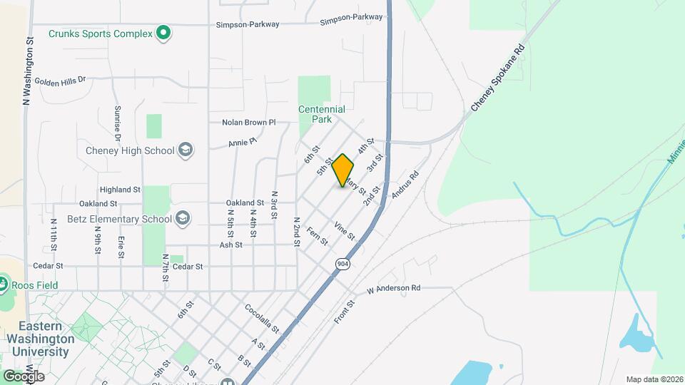 1610 3rd St Map and Location Details