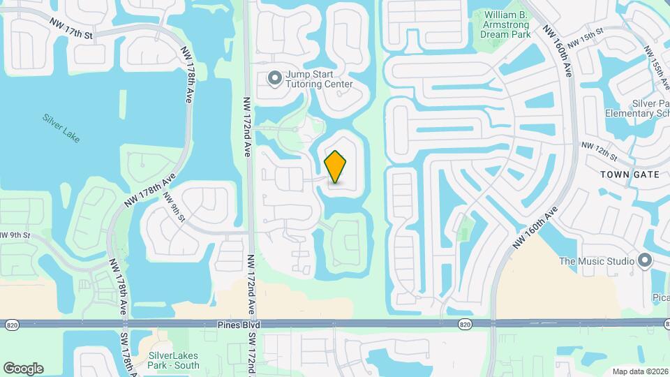 16785 NW 12th St Map and Location Details
