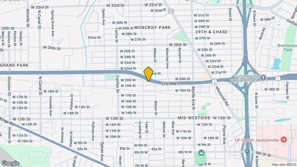 1575 W 19th St-Unit -2 Map and Location Details