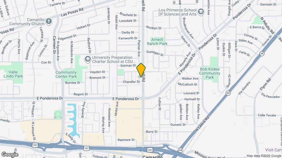 876 Palmer Ave, Unit Ashley Vener Map and Location Details