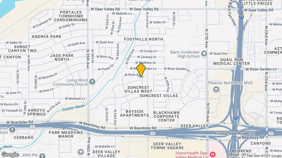 20806 N 31st Dr Map and Location Details