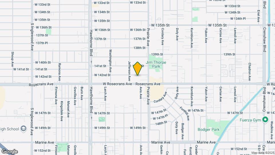 4068 W 142nd St Mapa y Detalles de la Ubicación