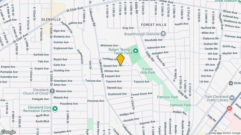 11616 Durant Ave Mapa y Detalles de la Ubicación