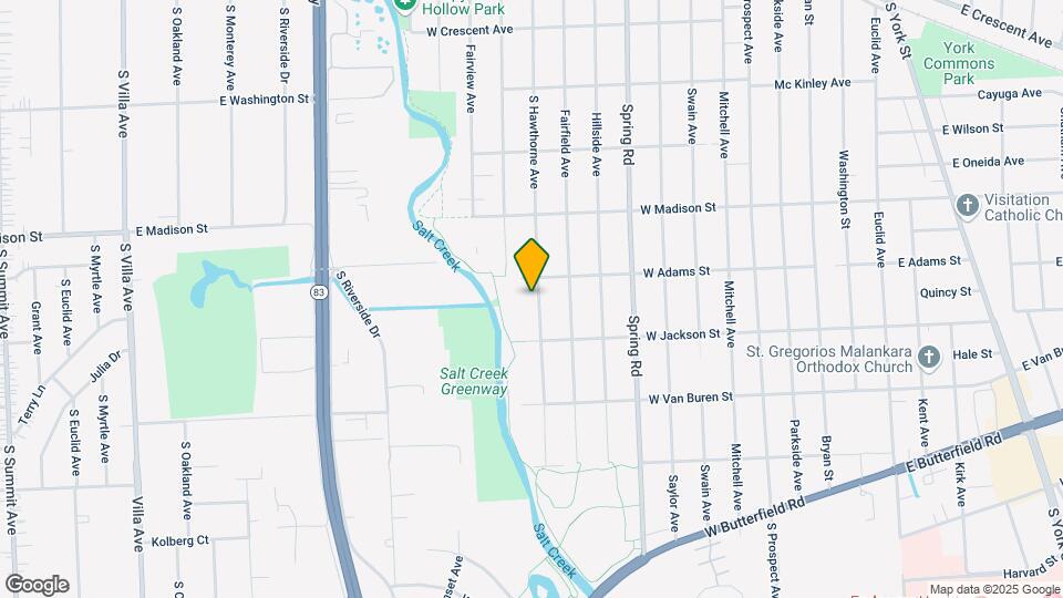 846 S Hawthorne Ave Map and Location Details