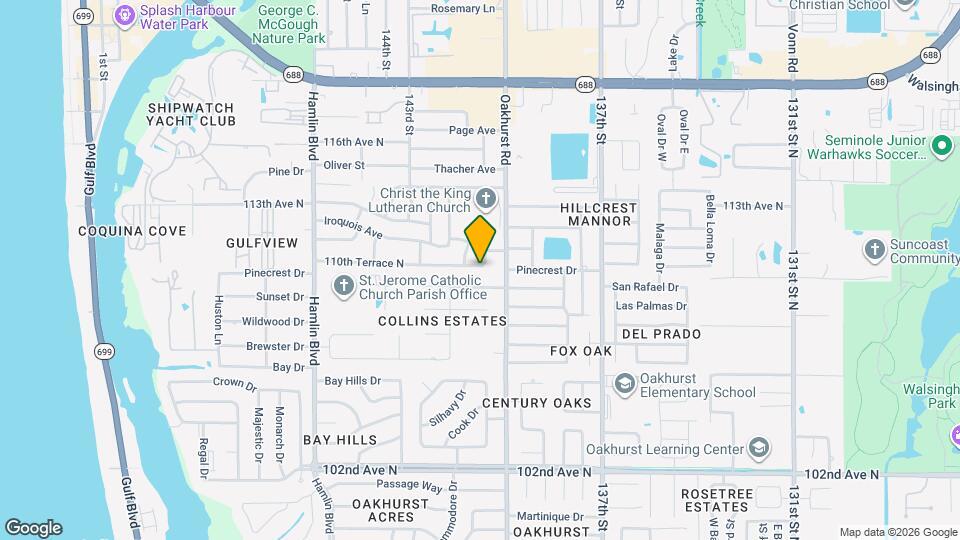 14108 110th Ter Map and Location Details