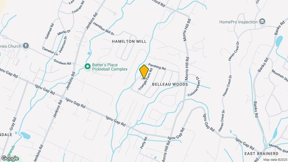 2481 Triangle Farm Rd Map and Location Details