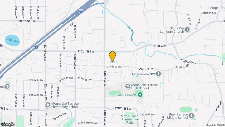 4303 214th St SW Map and Location Details