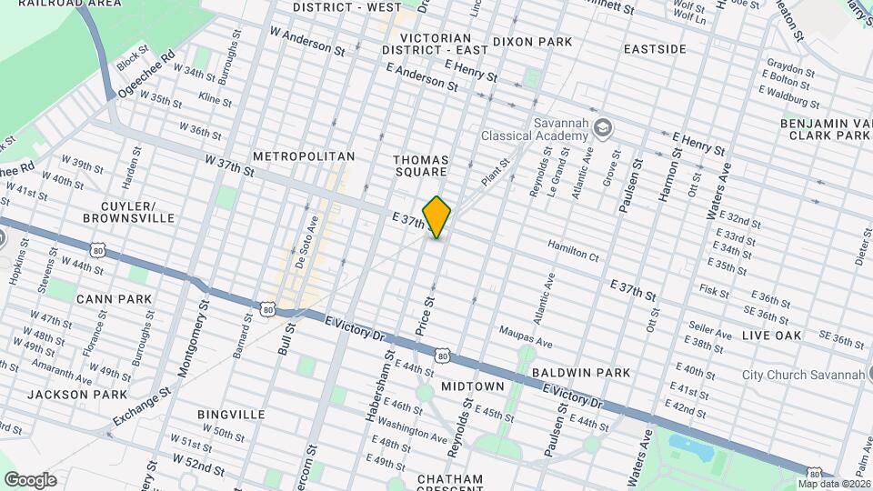 411 Seiler Ave Mapa y Detalles de la Ubicación