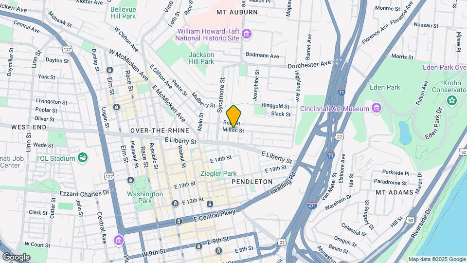 337 Milton St Map and Location Details