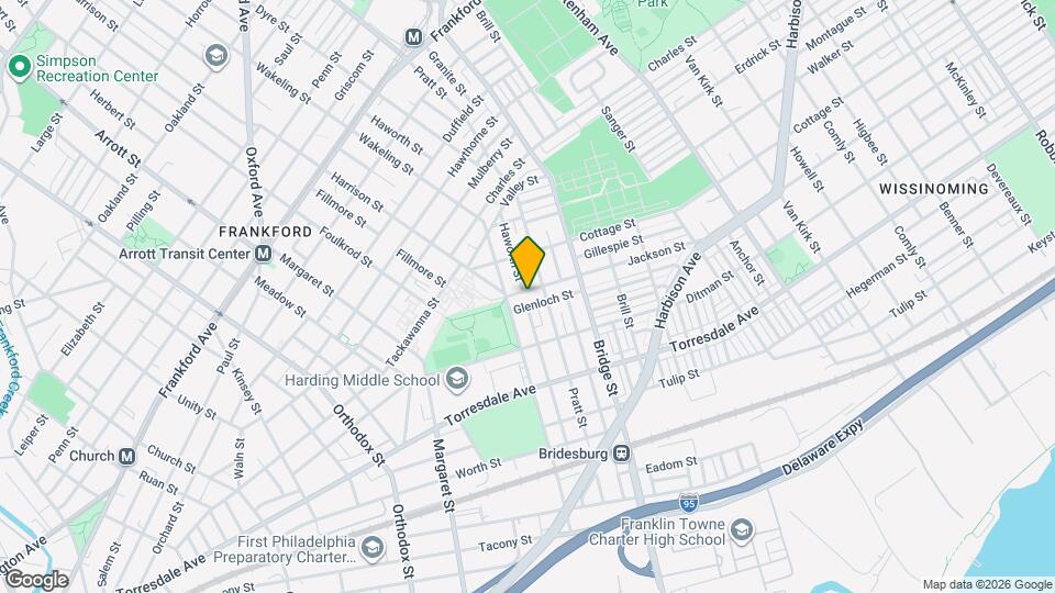 5025 Jackson St Map and Location Details