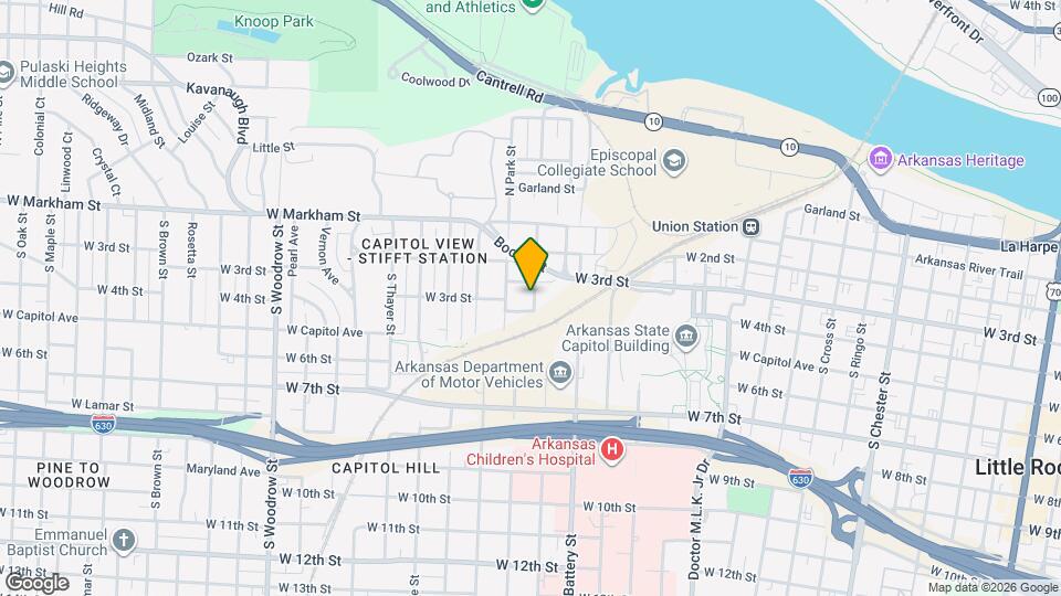 306 S Schiller St Map and Location Details