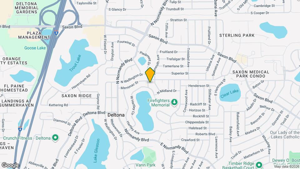 1473 Piedmont Dr Map and Location Details