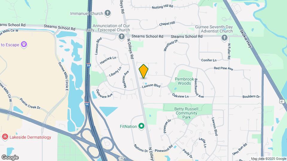 1921 Gatewood Dr Map and Location Details