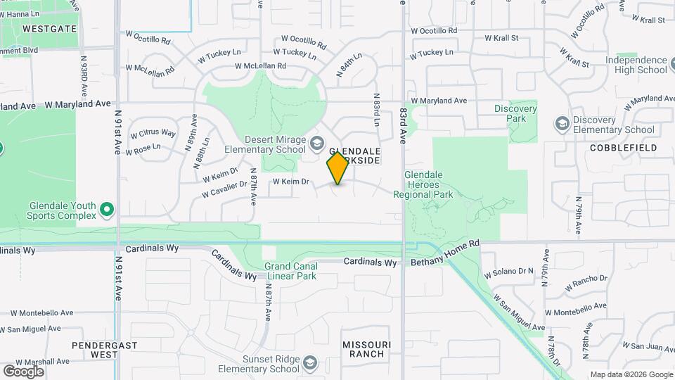 6085 N 85th Ave, Unit SI ID1558687P Mapa y Detalles de la Ubicación