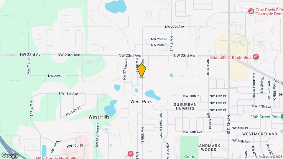 1960 NW 55th St Map and Location Details