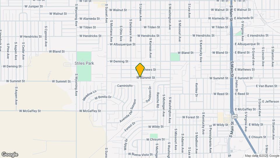 1000 W Summit St Map and Location Details