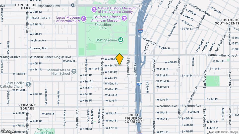600 W 41st St Map and Location Details