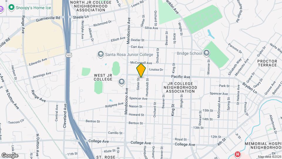 1270-1284 Slater St Map and Location Details