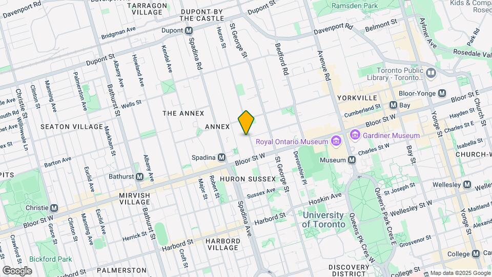 490 Huron St Map and Location Details