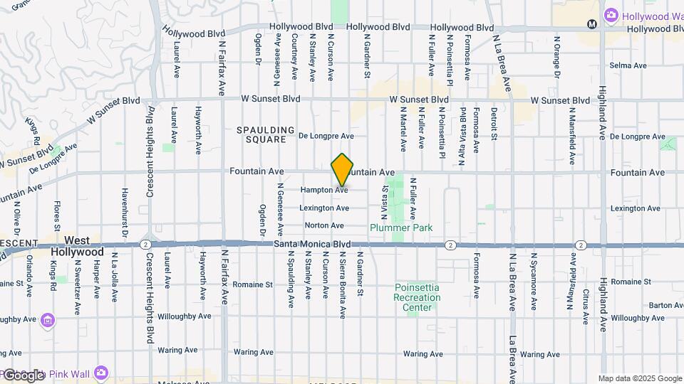 7546 Hampton Ave-Unit -213 Map and Location Details