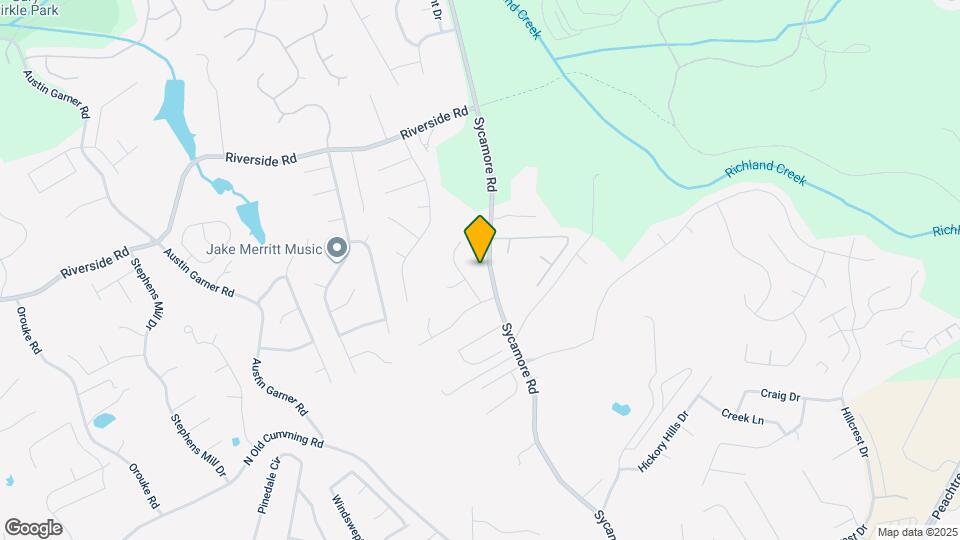 5620 Sycamore Rd Map and Location Details