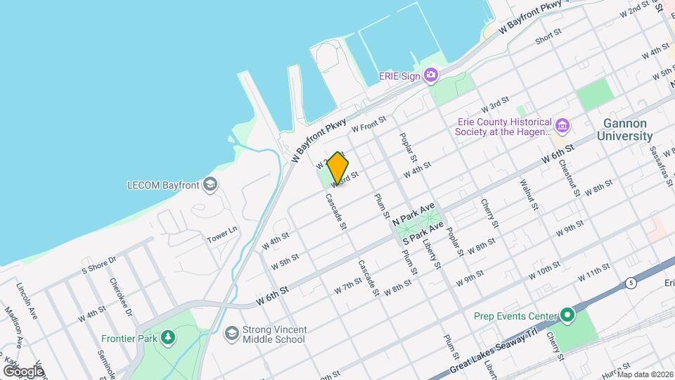 947 W 3rd St Map and Location Details