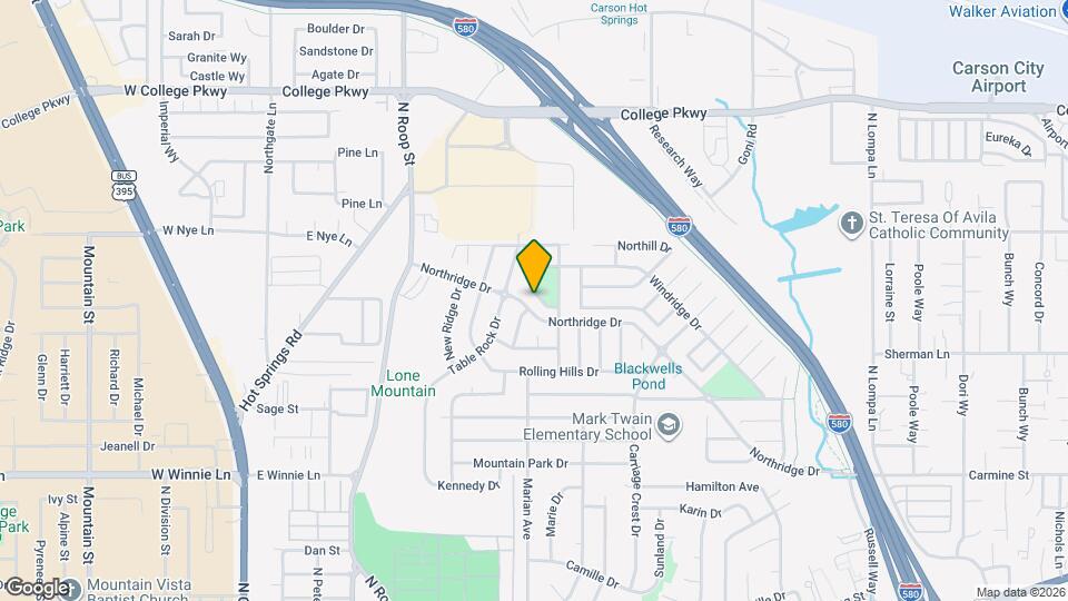 2816 Oxbow Dr Map and Location Details